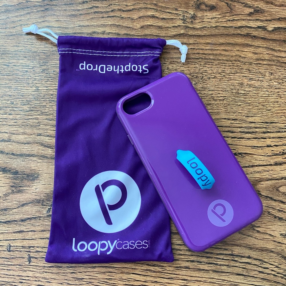 Purple Loopy case for iPhone 7/8